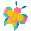 TANGRAM 250 elem XXL układanka MOZAIKA drewno