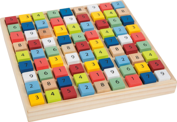 Gra logiczna Sudoku drewniana