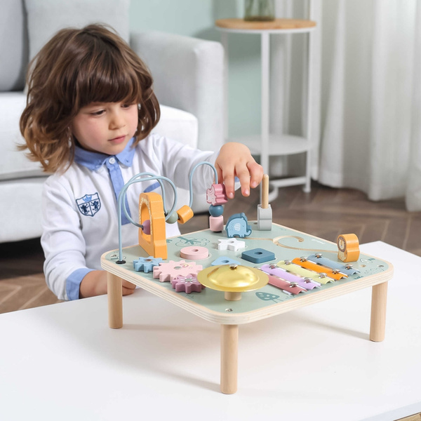 Stolik Edukacyjny Pętla Cymbałki Sensoryka Montessori
