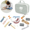 ZESTAW DENTYSTY Drewniany – Akcesoria + Torba dla Dzieci 3+