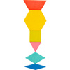 TANGRAM 250 elem XXL układanka MOZAIKA drewno