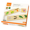 Drewniane Puzzle Rosnące zwierzątka i rośliny