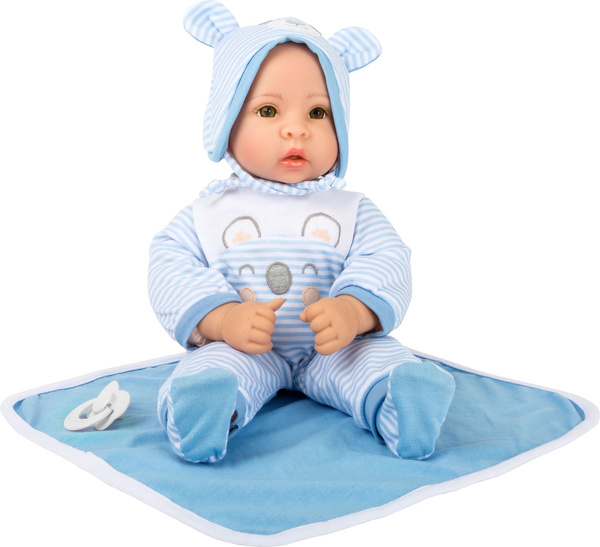 Lalka Niemowlę z akcesoriami chłopiec BABY 40 cm