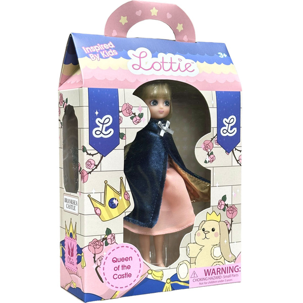 Lalka Królowa Zamku LOTTIE Piękny Strój Na Prezent