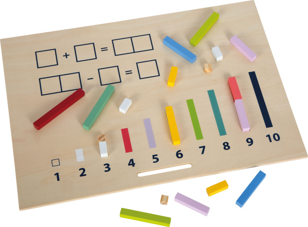 Duży zestaw do nauki liczenia Montessori