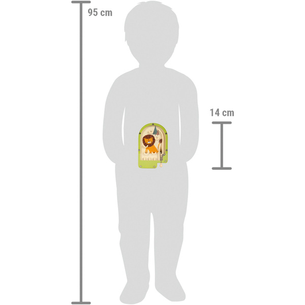 Gra zręcznościowa dla dzieci MINI PINBALL z Lwem