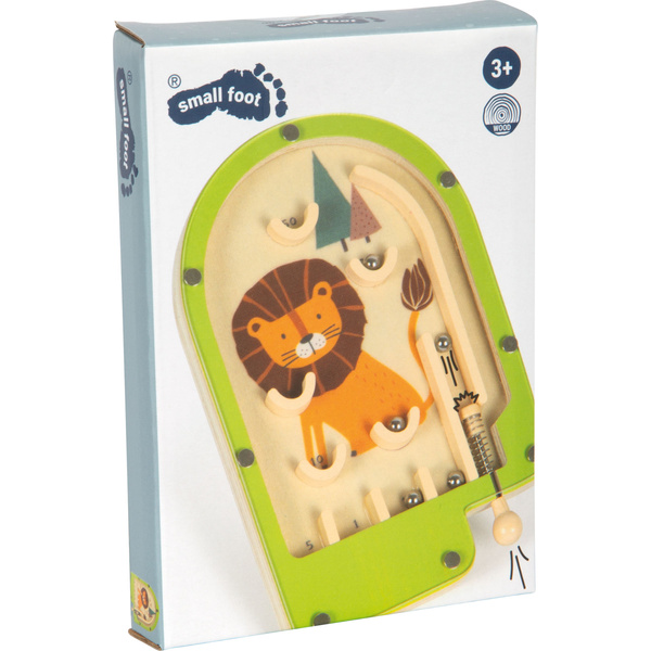 Gra zręcznościowa dla dzieci MINI PINBALL z Lwem