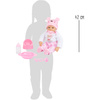 Lalka Niemowlę z akcesoriami dziewczynka BABY 38 cm 
