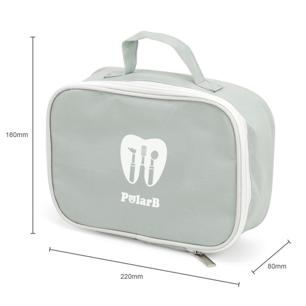 ZESTAW DENTYSTY Drewniany – Akcesoria + Torba dla Dzieci 3+