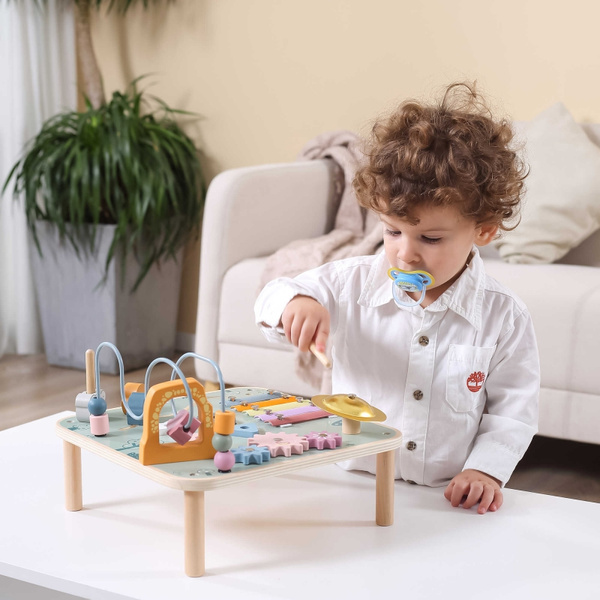 Stolik Edukacyjny Pętla Cymbałki Sensoryka Montessori