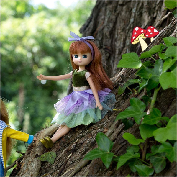 Leśna Lalka LOTTIE z akcesoriami urocza 18cm