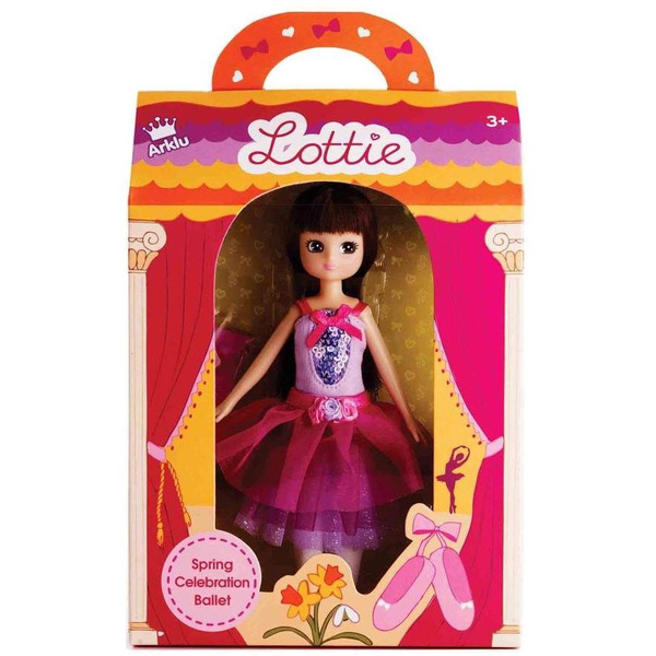 Wiosenna Lalka Lottie Baletnica z akcesoriami 18 cm