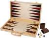 Duży drewniany Zestaw Gier w walizce szachy warcaby backgammon