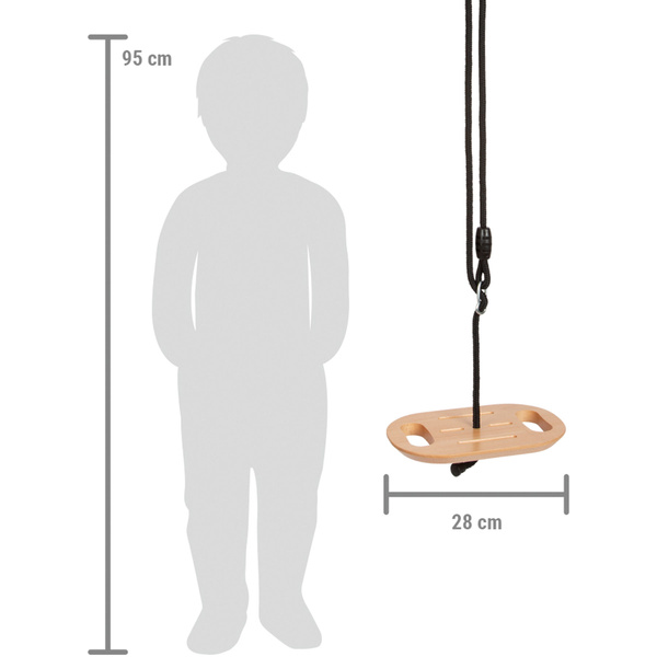 Huśtawka dla dzieci z Uchwytami zabawa ruch max 100 kg