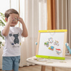 Magnesy drewniane kolorowe pojazdy 