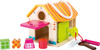 DOMEK z KLUCZYKAMI i SORTER 2w1 drewniany kolorowy