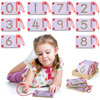 Tabliczki Magnetyczne Nauka Pisania Cyferki Montessori