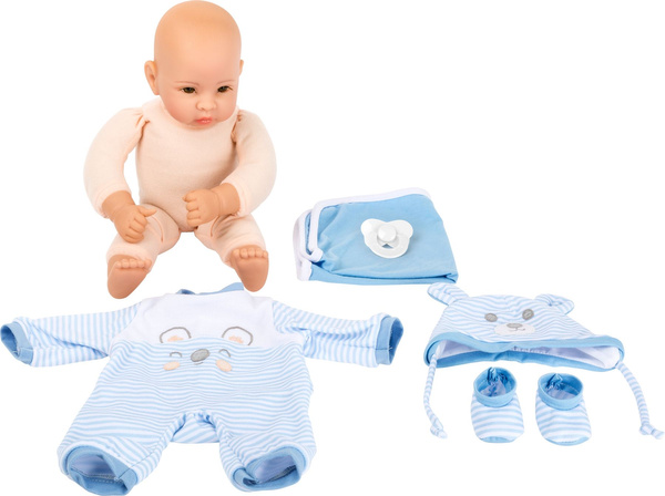 Lalka Niemowlę z akcesoriami chłopiec BABY 40 cm