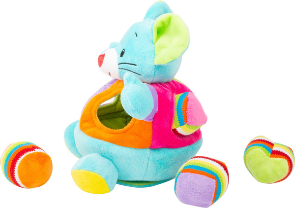Sorter miękka Myszka 2w1 sensoryczna Maskotka