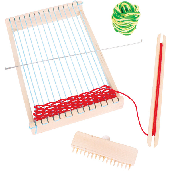 Drewniane Krosno dla dzieci Warsztat Tkacki do robótek ręcznych