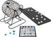 GRA BINGO Klasyczna Rodzinna – Metalowy Bęben + 75 Kulek i Karty